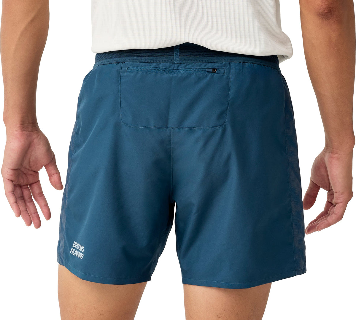 Dash Reflective Mens Running Shorts - Blue