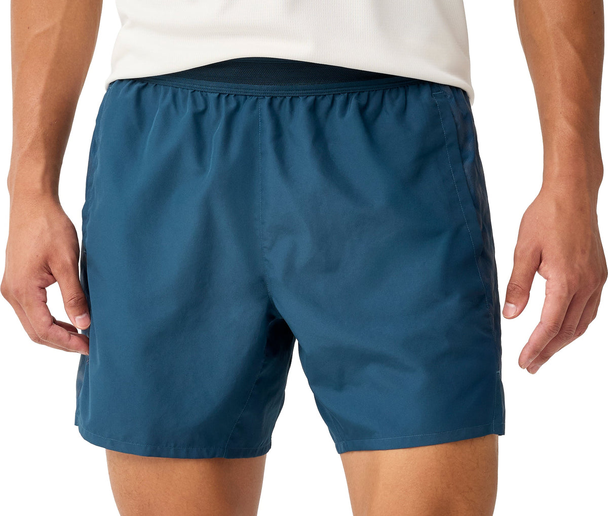 Dash Reflective Mens Running Shorts - Blue