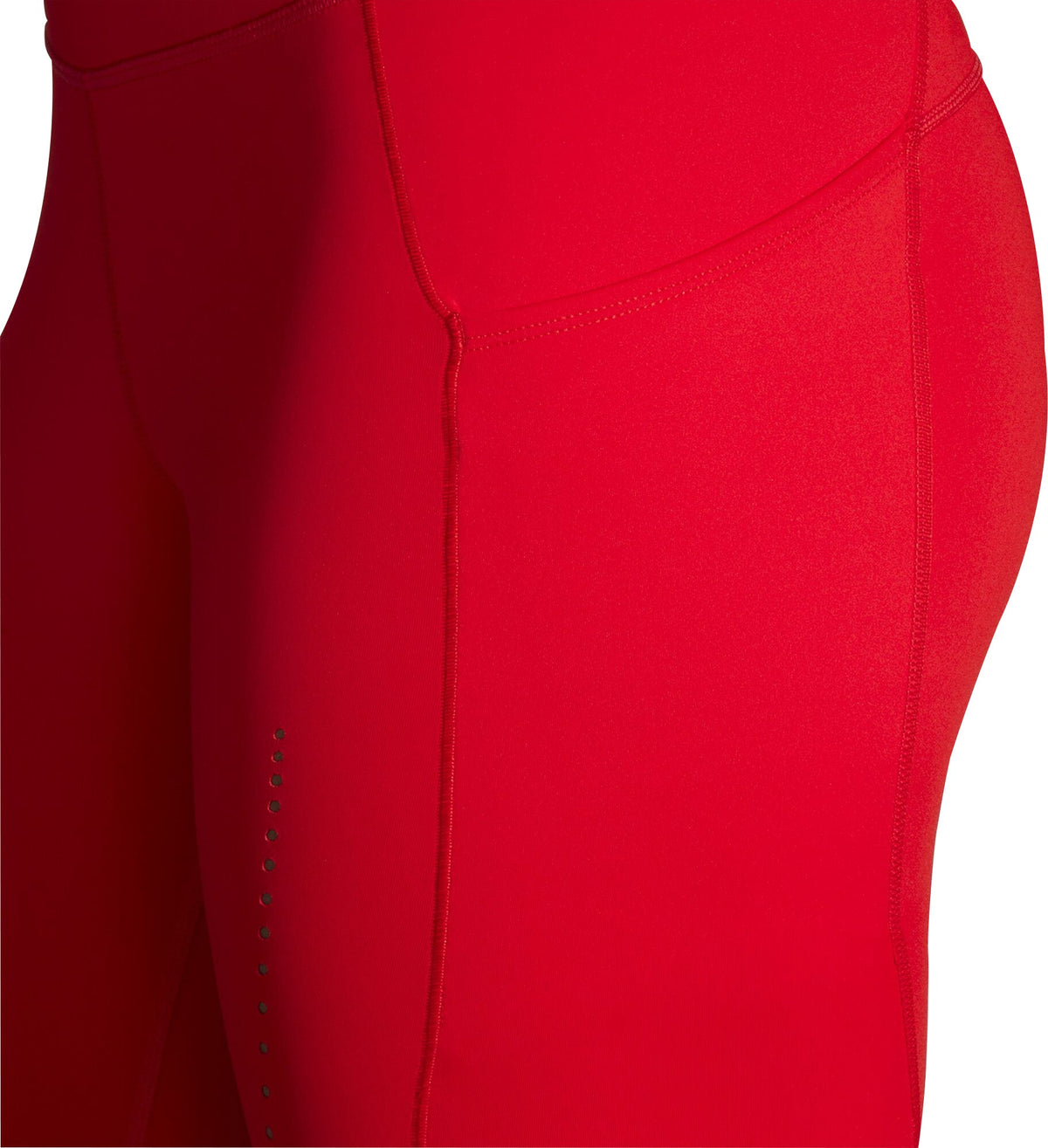 Method 3/4 Capri Womens Running Tights - Red