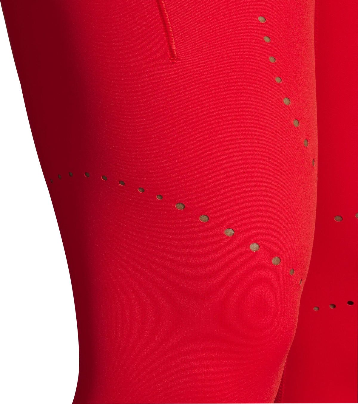 Method 3/4 Capri Womens Running Tights - Red
