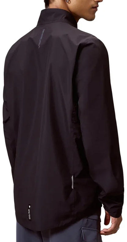 Loop Rout Waterproof Mens Cycling Jacket - Black