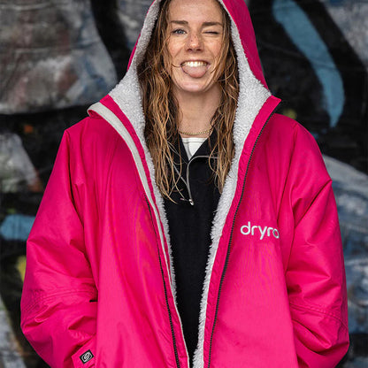 Advance Long Sleeve Changing Robe - Pink