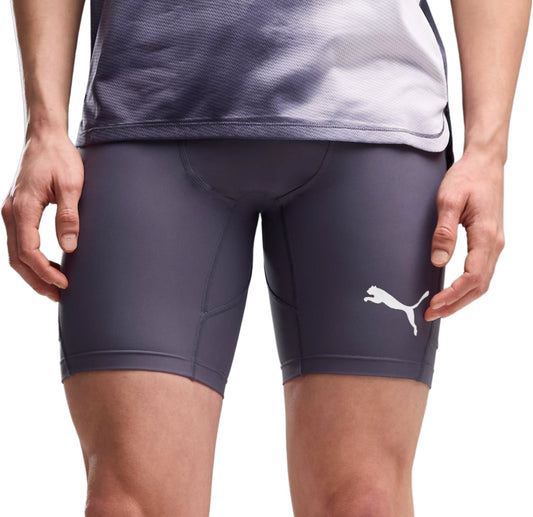 Lightspeed 8 Inch Mens Short Running Tights - Grey
