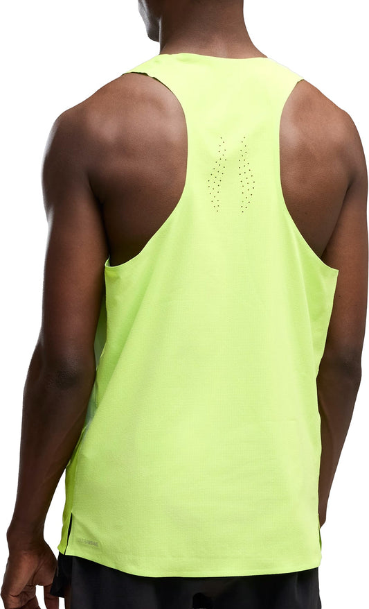 LightSpeed UltraWeave Graphic Mens Running Vest - Green
