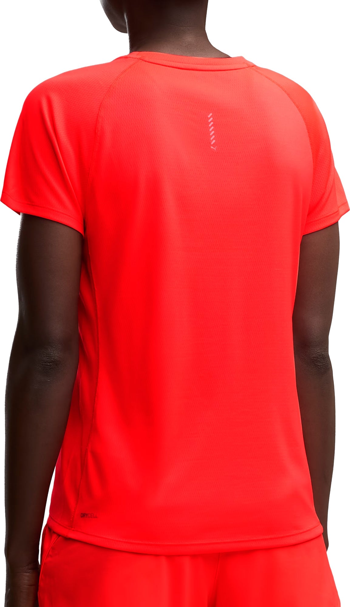 Velocity Short Sleeve Womens Running Top - Red