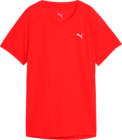 Velocity Short Sleeve Womens Running Top - Red