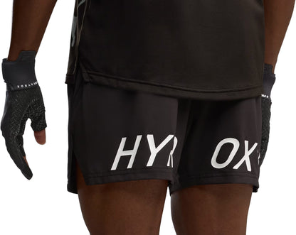 X HYROX PWRMODE 5 Inch Mens Training Shorts - Black