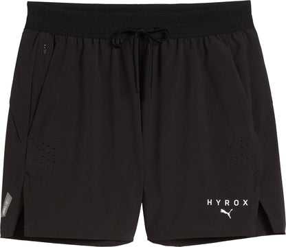 X HYROX PWRMODE 5 Inch Mens Training Shorts - Black