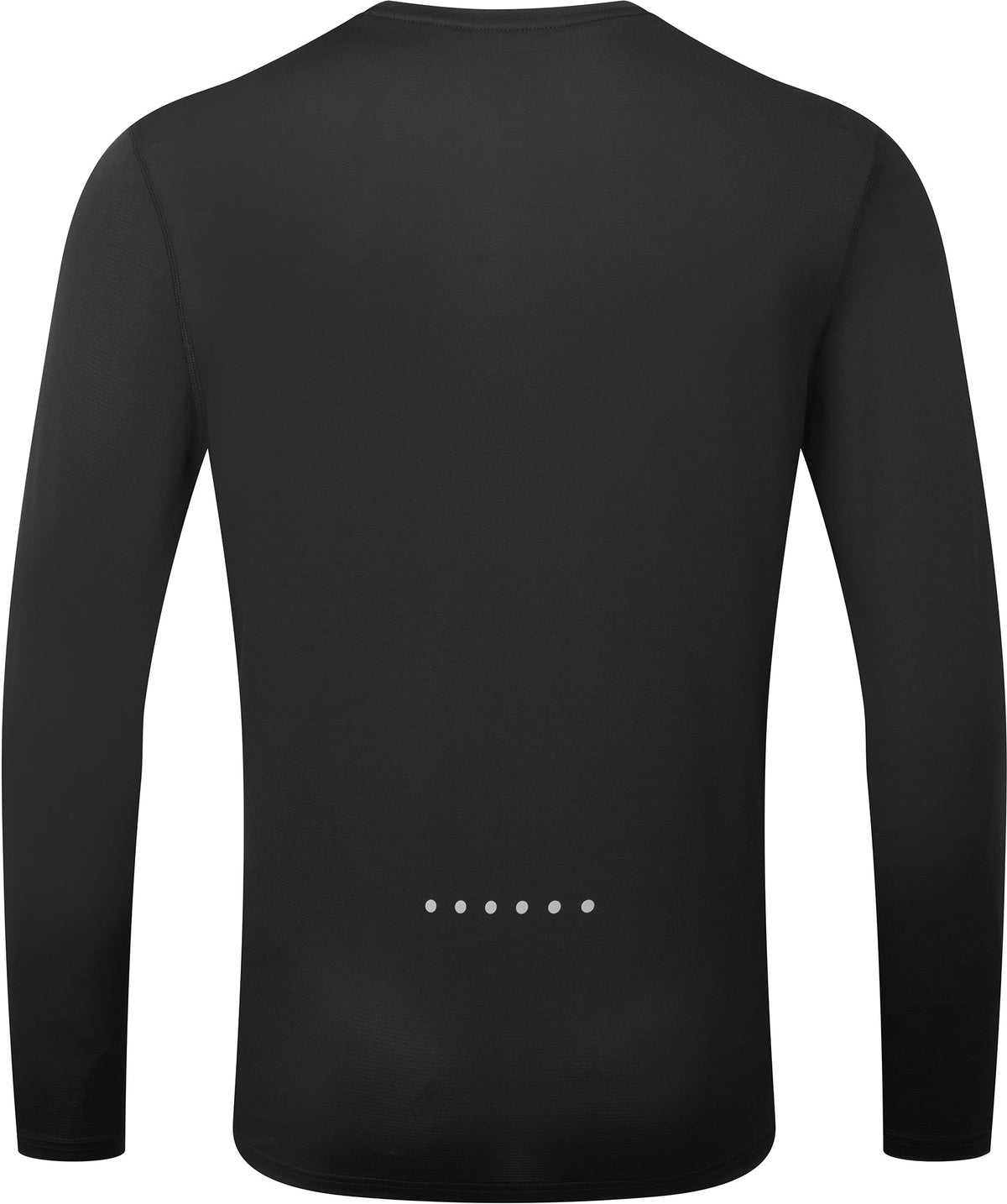 Core Long Sleeve Mens Running Top - Black