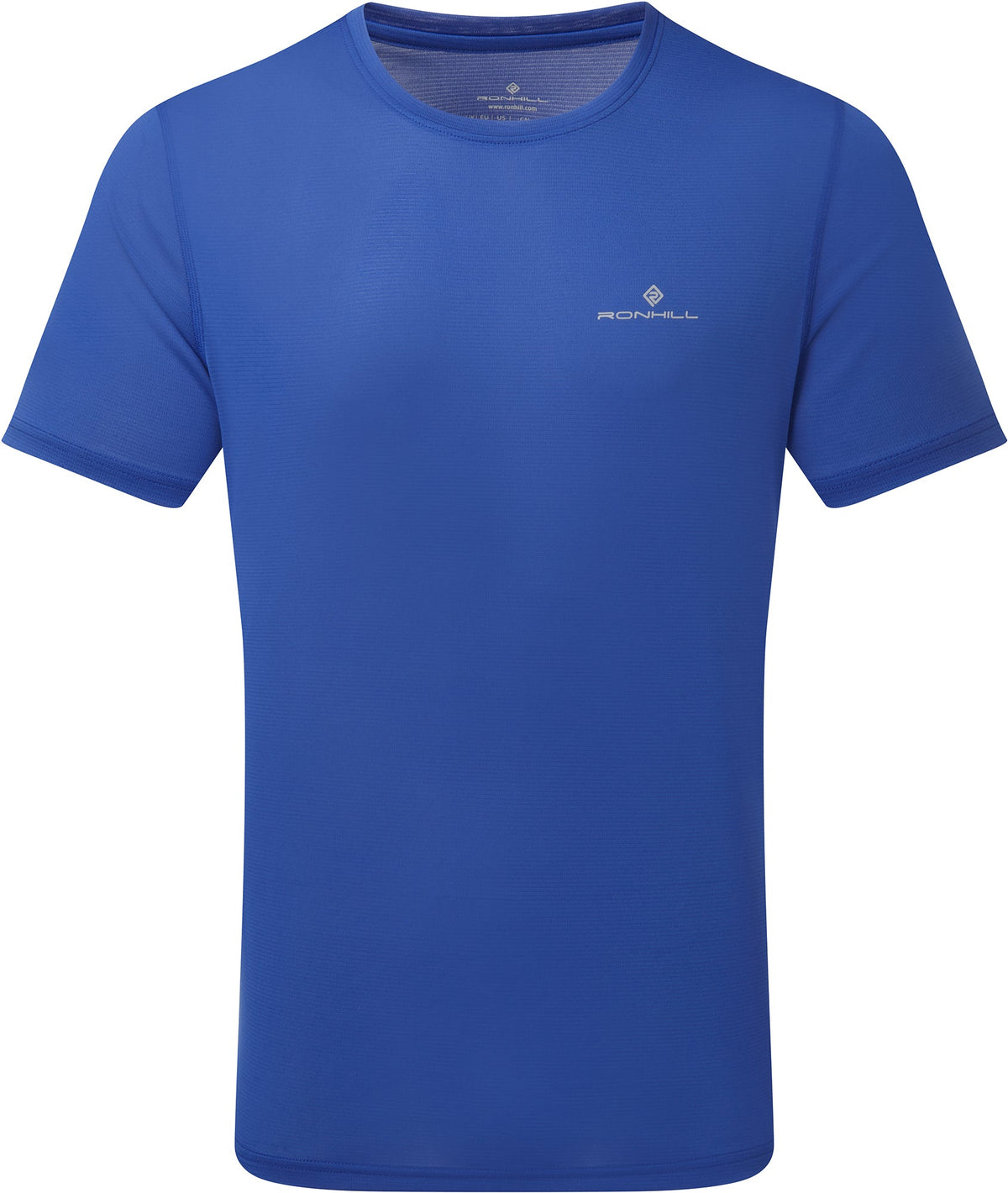 Core Short Sleeve Mens Running Top - Blue