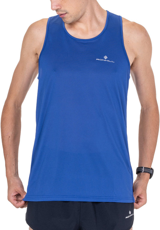Core Mens Running Vest - Blue