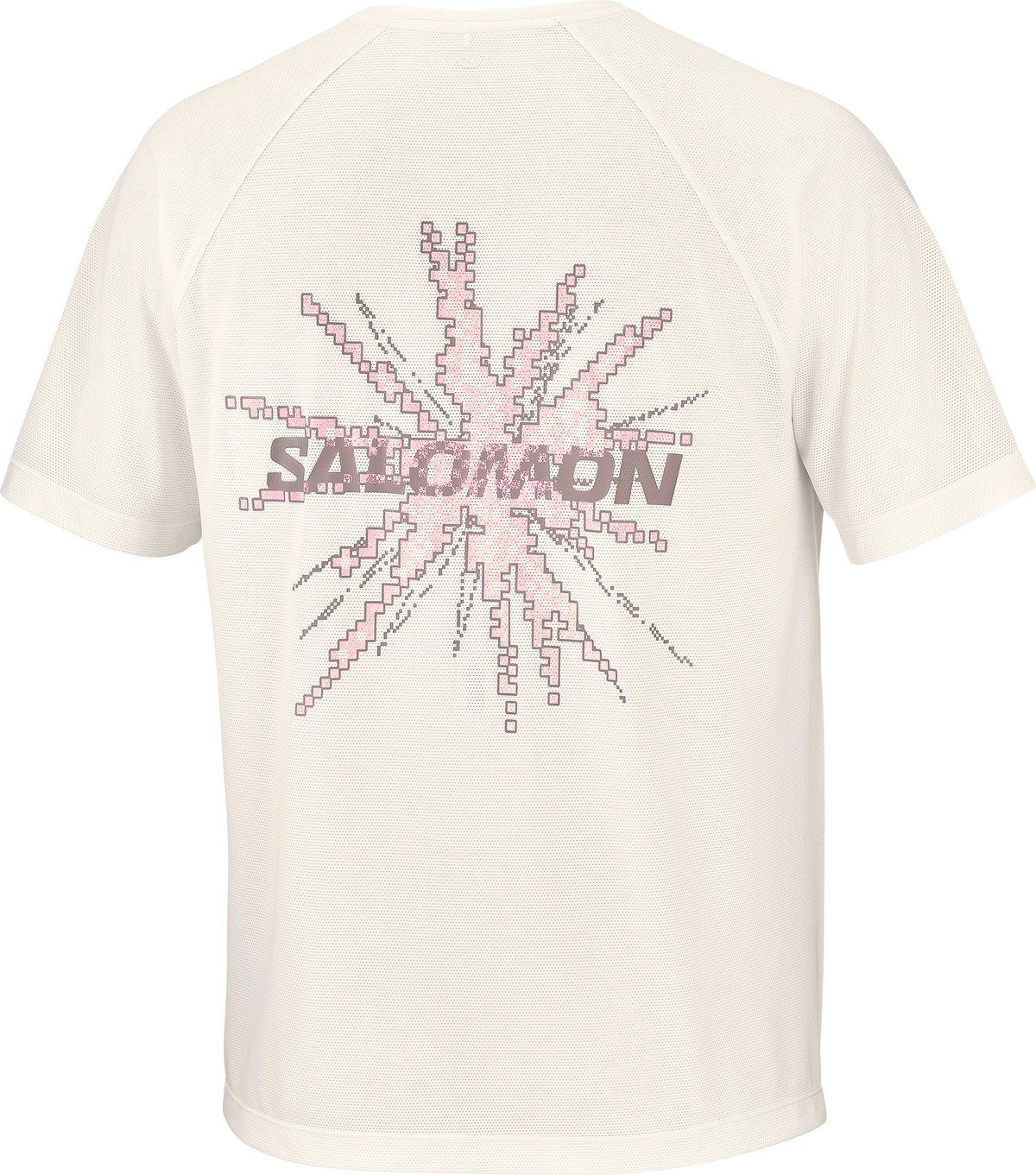 SHAKEout Core Graphic Short Sleeve Mens Running Top - White