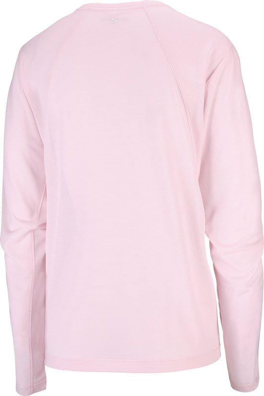 SHAKEout Core Long Sleeve Womens Running Top - Pink