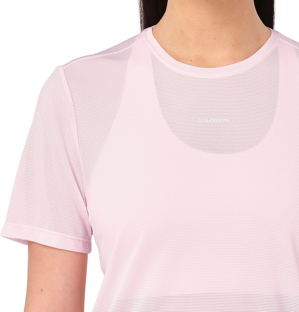 SHAKEout Core Short Sleeve Womens Running Top - Pink