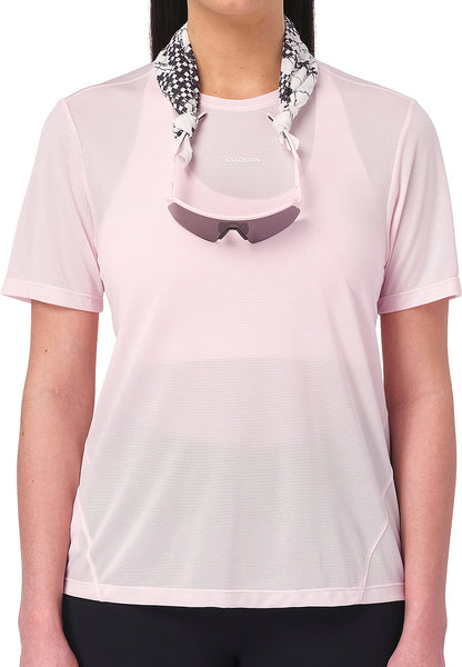 SHAKEout Core Short Sleeve Womens Running Top - Pink