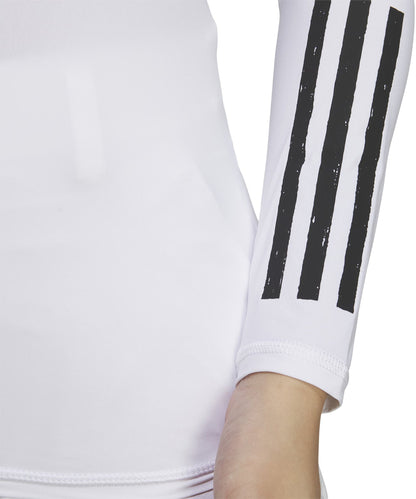 AeroReady Base Layer Long Sleeve Womens Golf Top - White