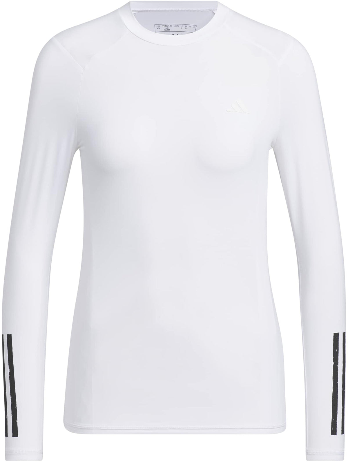 AeroReady Base Layer Long Sleeve Womens Golf Top - White