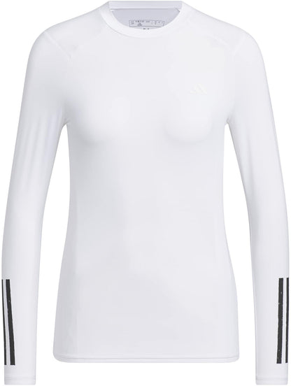 AeroReady Base Layer Long Sleeve Womens Golf Top - White